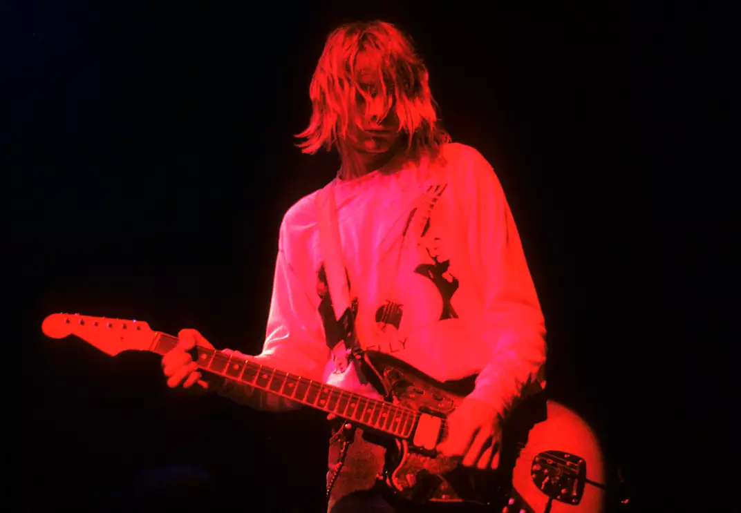Kurt Cobain in 1991.