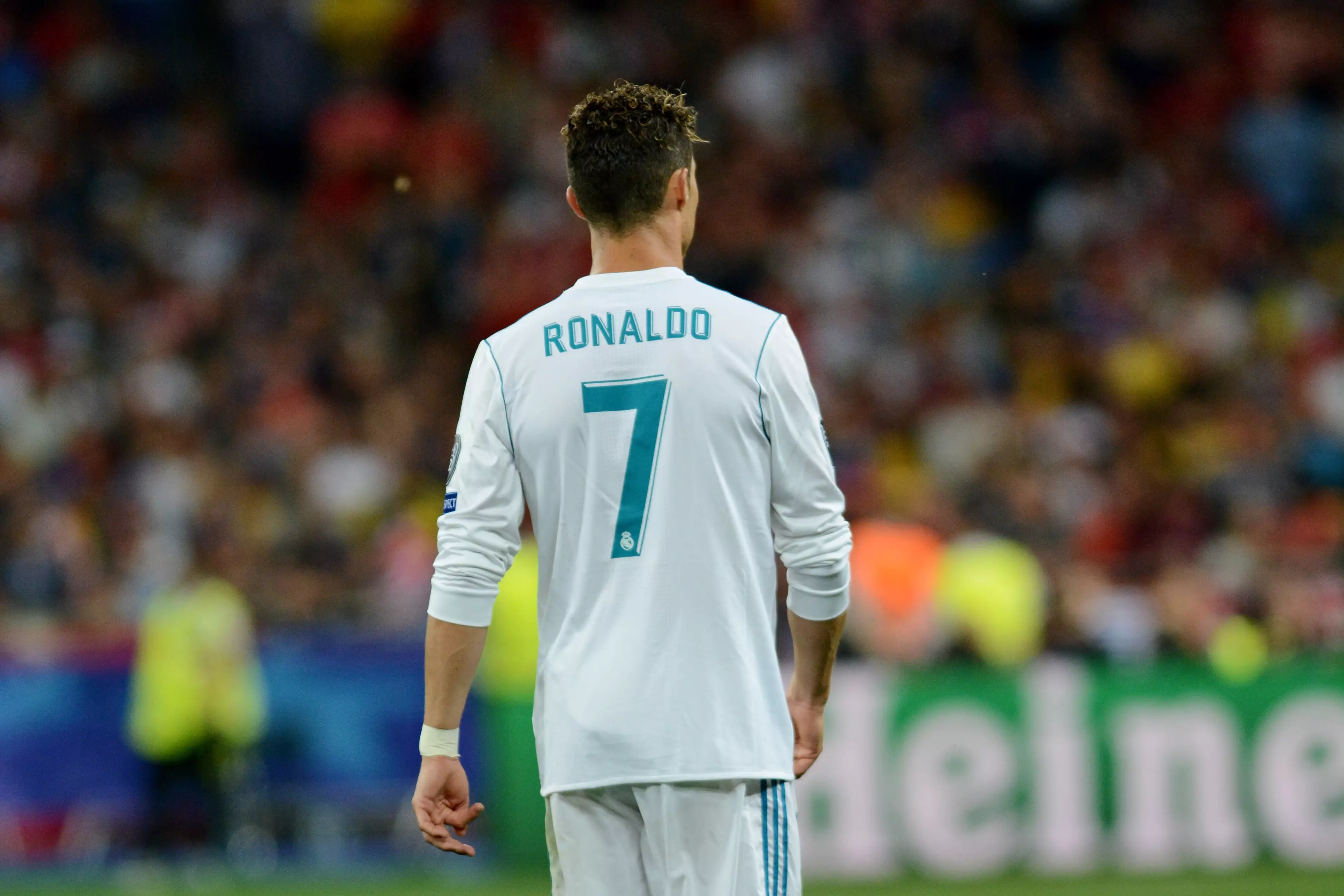 The number seven is vacant at Real Madrid after Ronaldo's departure. Image: PA Images