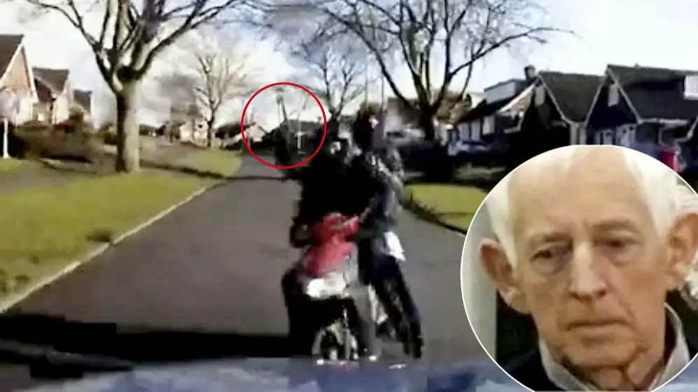 Elderly Couple Tackle Machete Gang By Fighting Them Off With Chair