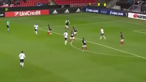 Nicklas Bendtner Does The Lord's World With Classy Backheel Assist