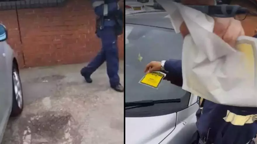 Motorist Gets Parking Ticket Even Though He's Paid For Ticket