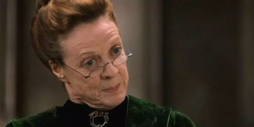 Maggie Smith played the Transfiguration teacher (