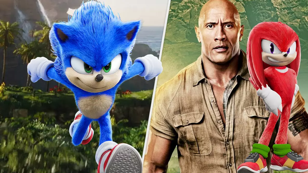 Fans Wants The Rock To Voice Knuckles In The 'Sonic The Hedgehog 2'