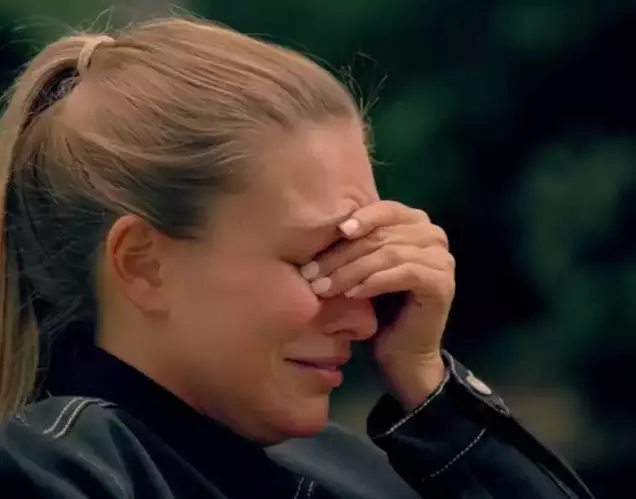 Sam made light of Zara's tears (