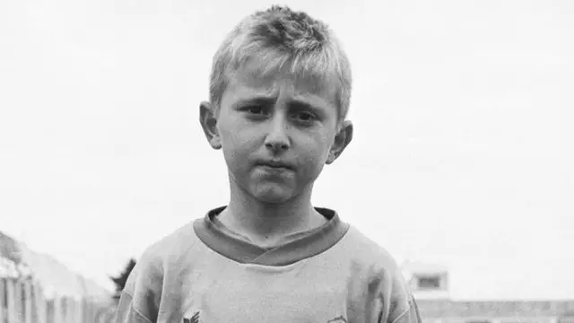 Luka Modric as a kid. 