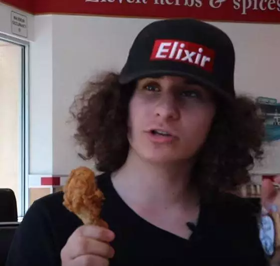 Elixir claims to have trained for his big moment for a month.