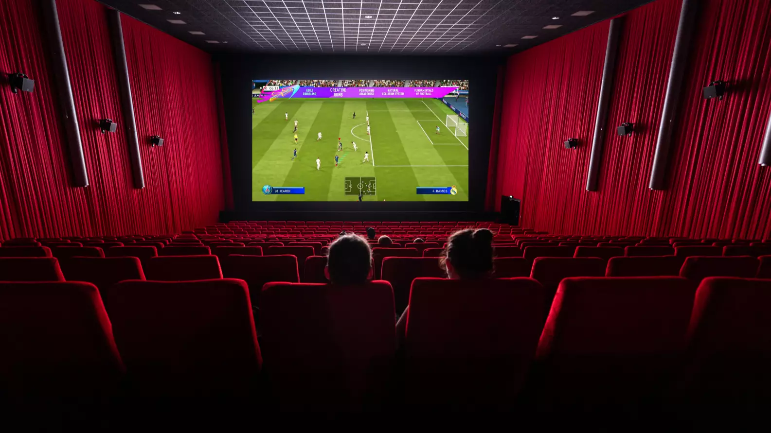 You Can Hire An Entire Cinema Screen To Play FIFA 21