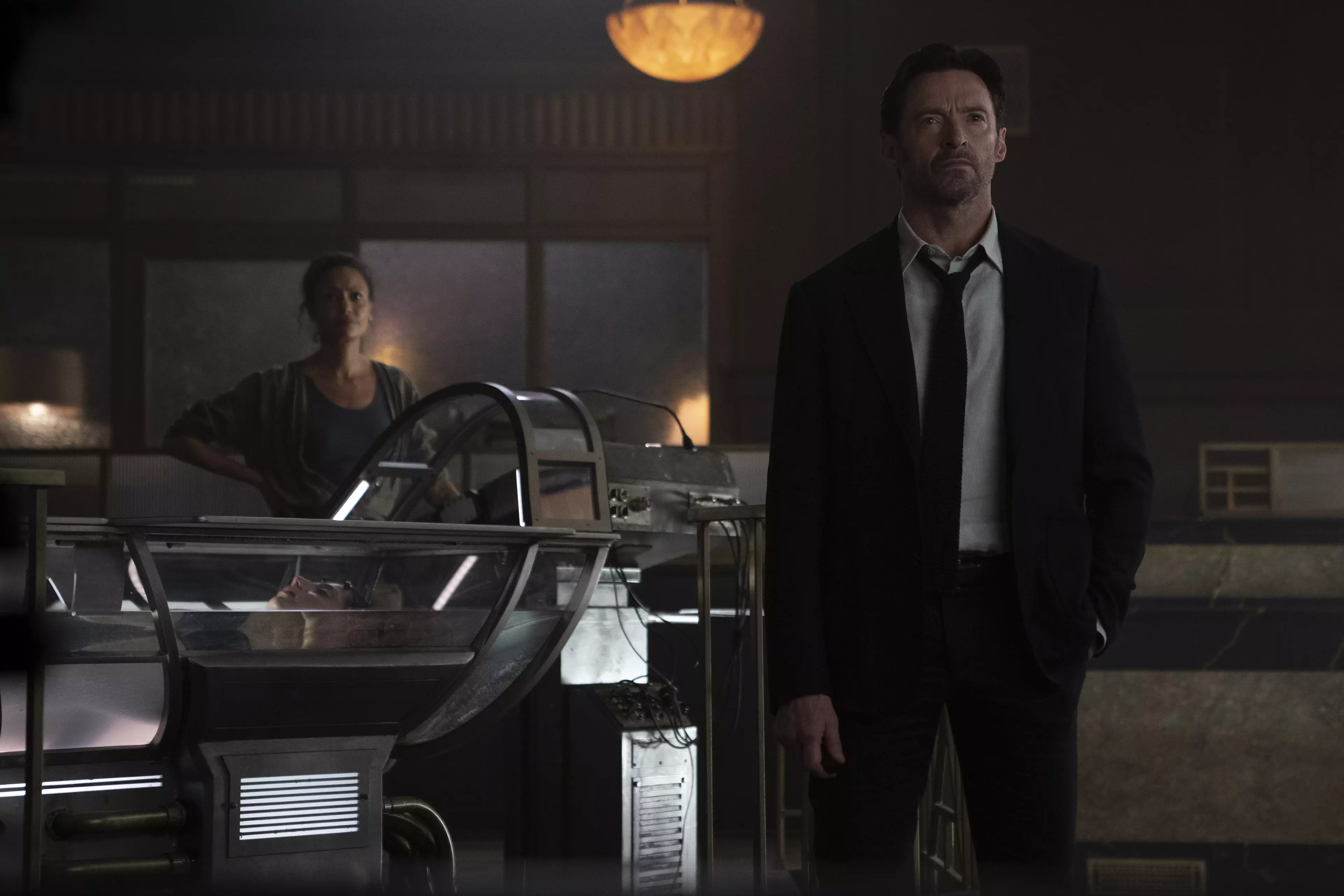 When not ripping Reynolds, Jackman has been working on new sci-fi movie Reminiscence.