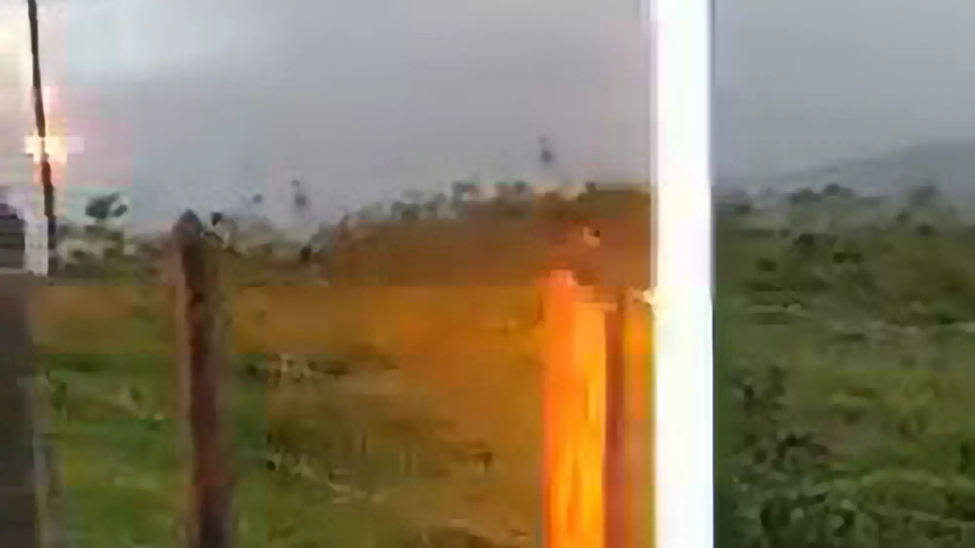 Man Captures The Moment He Is Struck By Lightning As He Talks About 'God's Nature'
