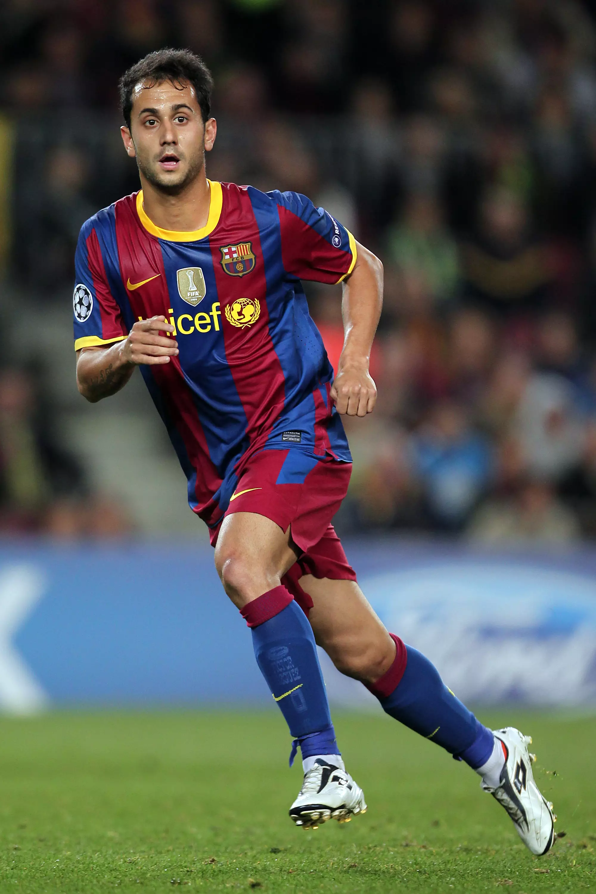 Vazquez in action for Barcelona. (Image
