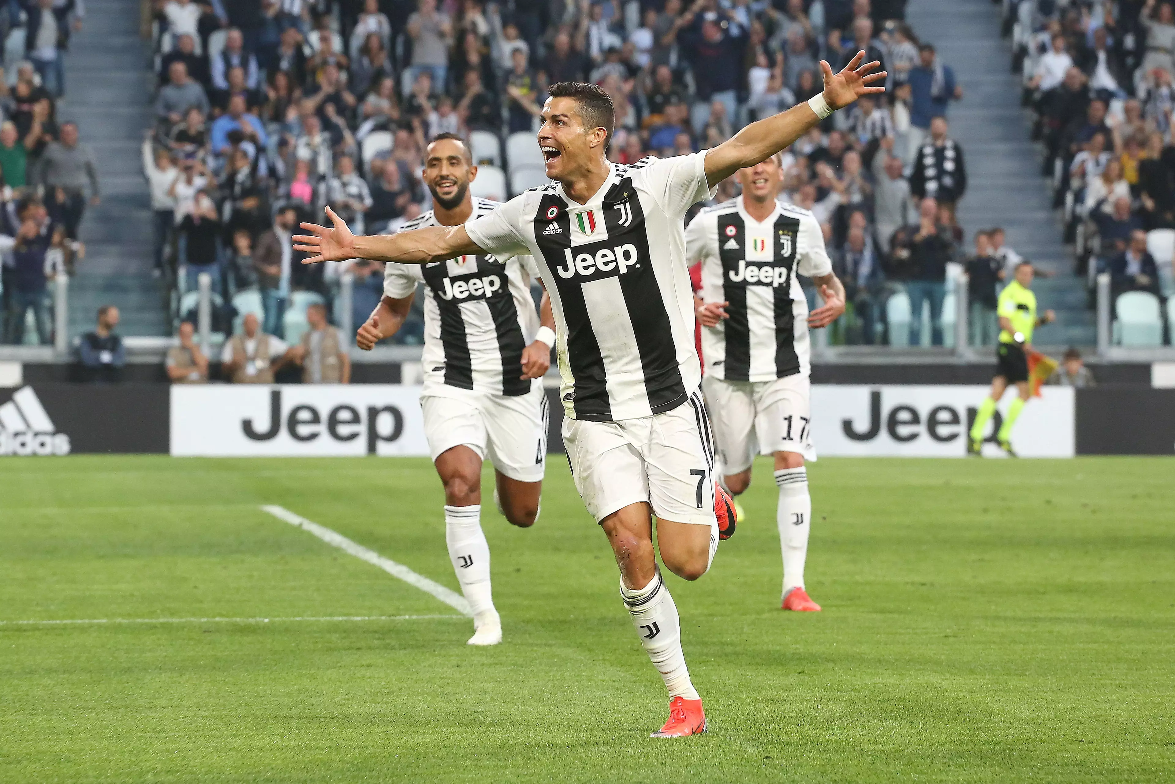 Ronaldo opened the scoring for Juve at the weekend. Image: PA Images