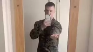 Marine Goes Viral After Sharing Video Turning His Hand Over Without Moving His Wrist