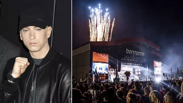 Eminem Angers Some Fans With Gunshot Sound Effect During Performance  