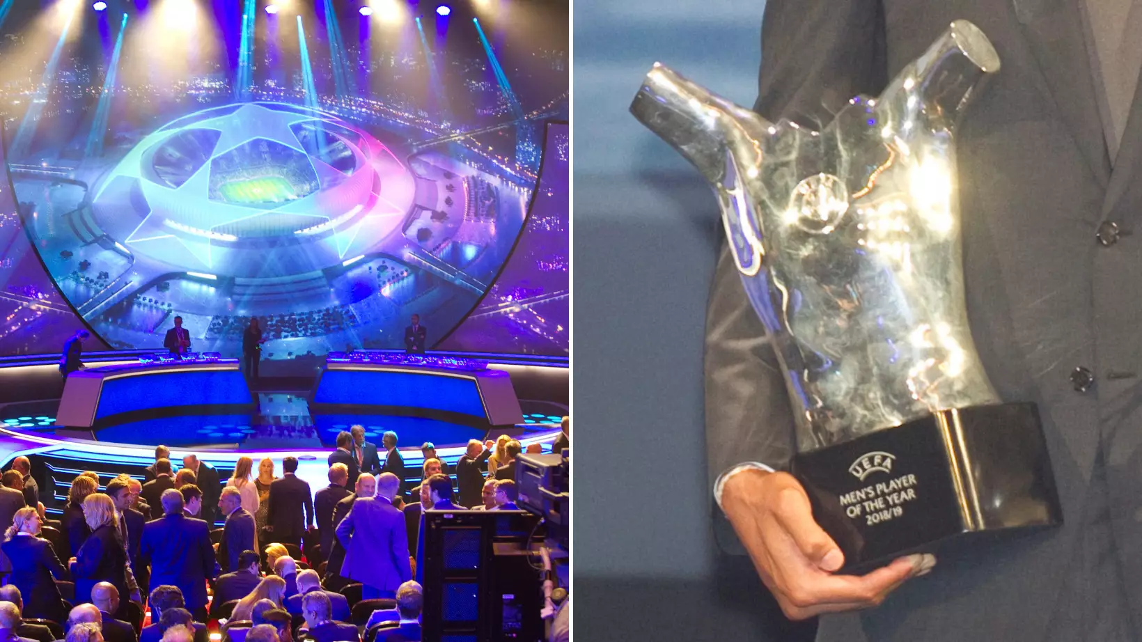 UEFA Player Of The Year Award Leaked Early Ahead Of Official Reveal