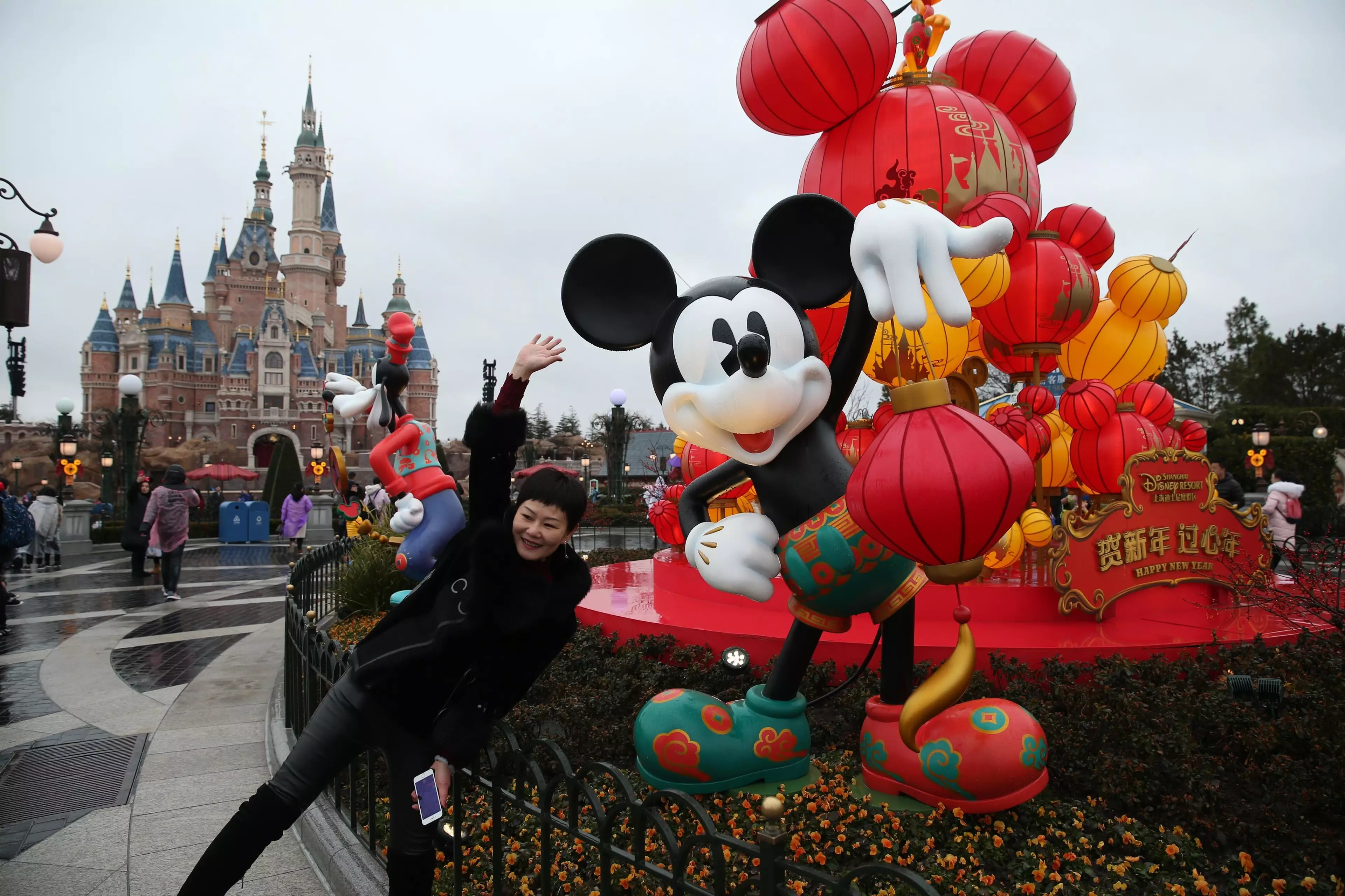 Disneyland in Shanghai is re-opening (