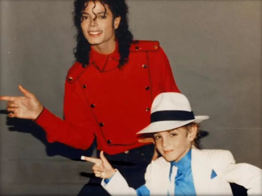 Michael Jackson with Wade Robson.