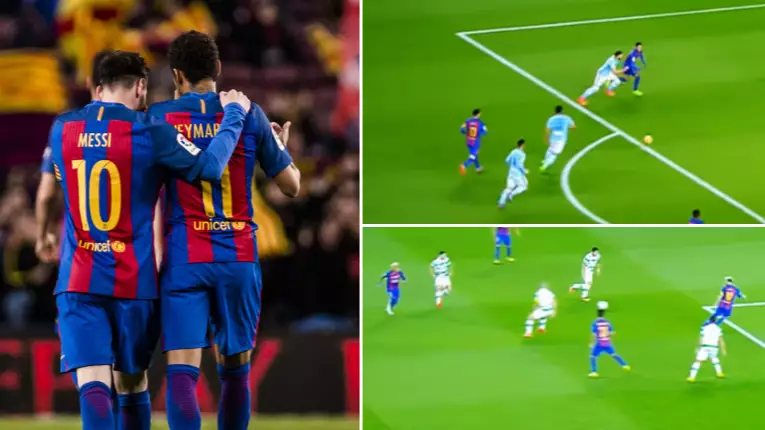 Video Of Lionel Messi And Neymar Assisting One Another Shows What A Dynamic Duo They Were