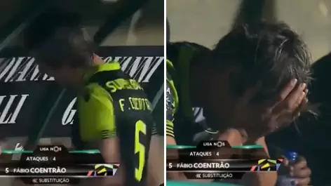 How Fabio Coentrao Reacted To Being Subbed Off During Europa League Match 