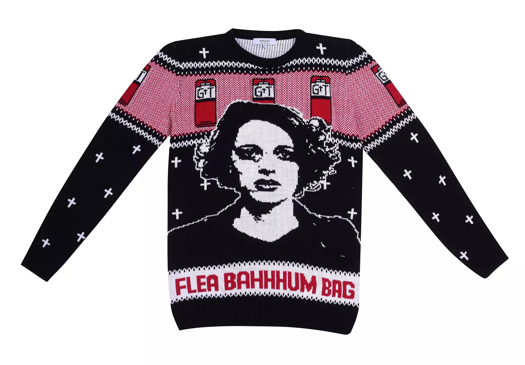 Fleabag features on one of the jumpers (