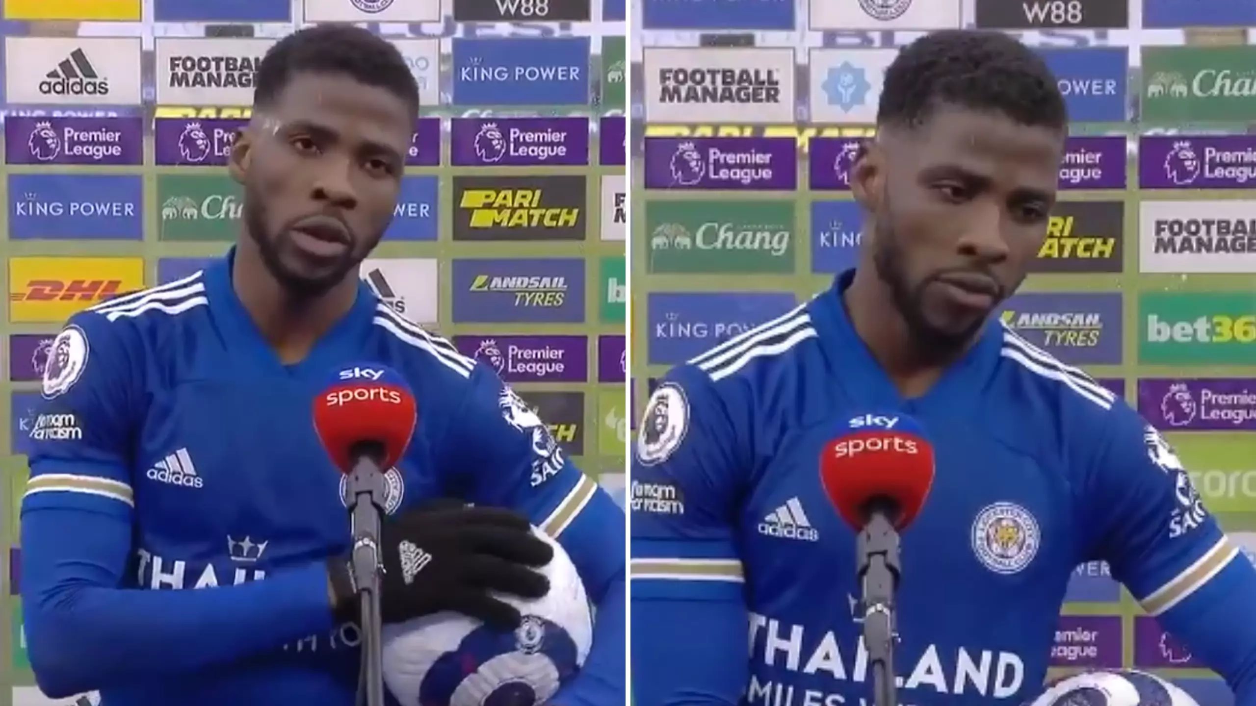 Kelechi Iheanacho Dedicates Hat-Trick To Mothers Around The World In Emotional Post-Match Interview