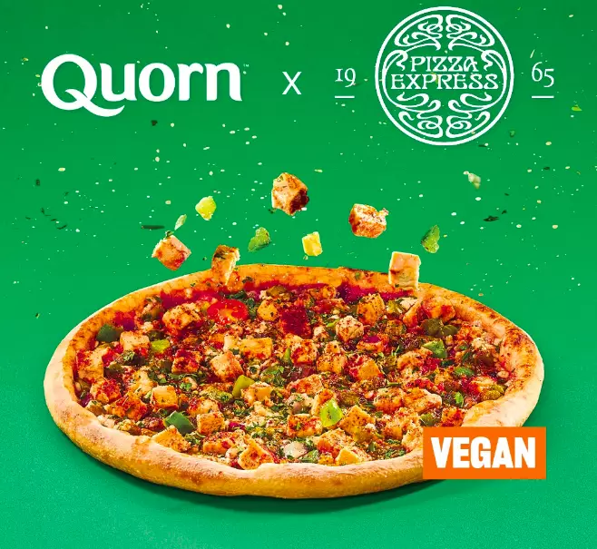 The Quorn pizza looks so delish (