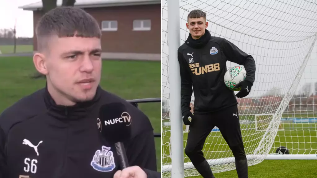 Newcastle's Danish Striker Elias Sørensen Already Has A Really, Really Strong Geordie Accent 