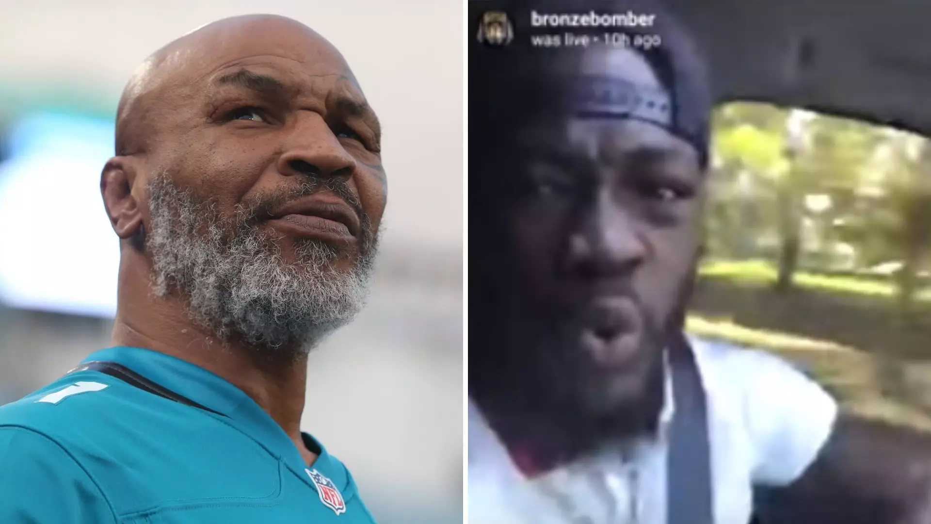 Deontay Wilder Called Out Mike Tyson's Boxing Record In An Astonishing Instagram Live Rant
