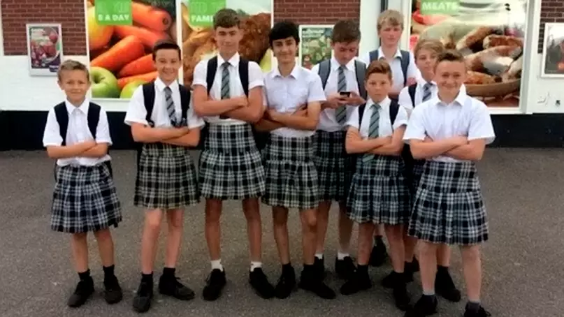 Boys Who Wore Skirts To School Have Won The Right To Wear Shorts