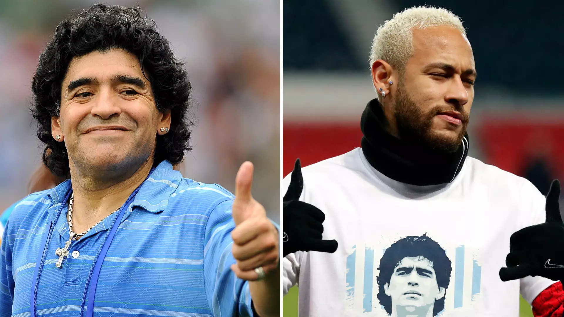 Neymar Shares Incredible Gesture Made By Diego Maradona When Meeting Him As A Teenager
