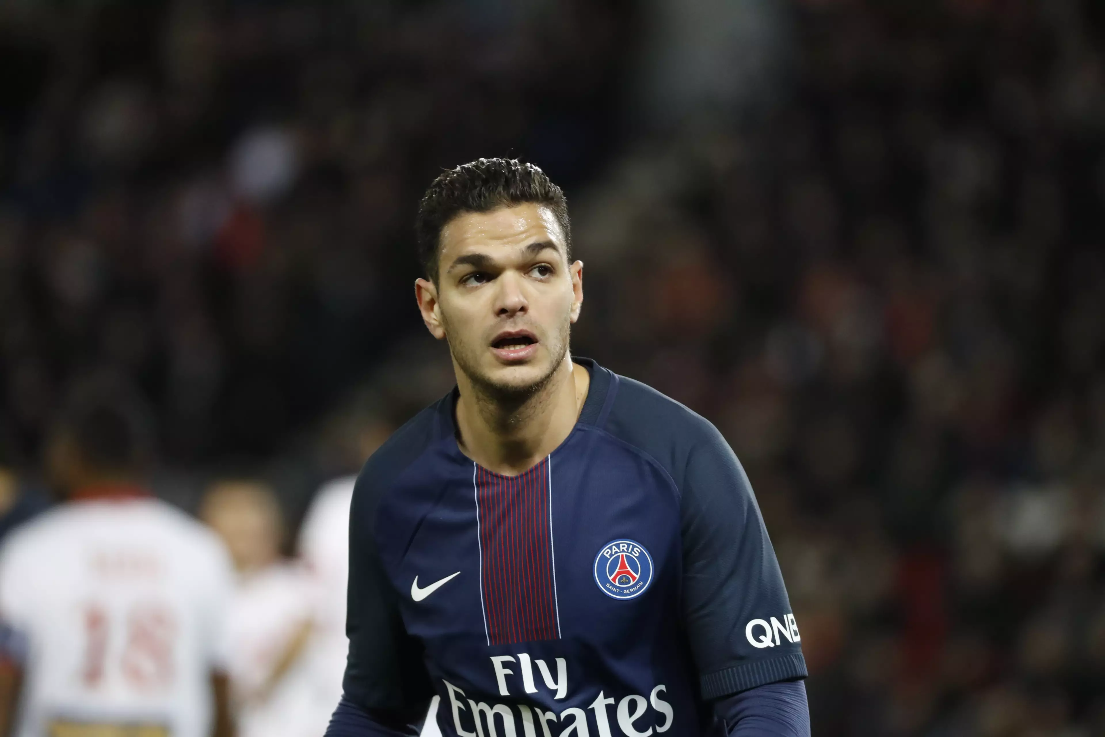 Ben Arfa in action for PSG. Image: PA