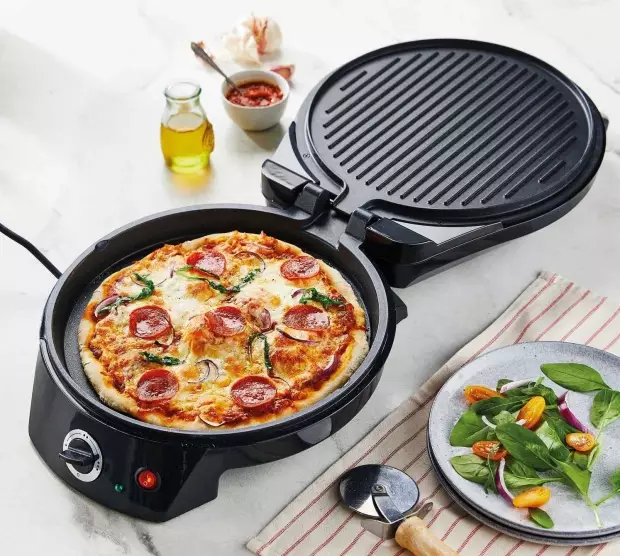 Aldi's Ambiano Pizza Maker, £29.99, is available to order today with a despatch date of 28th June (