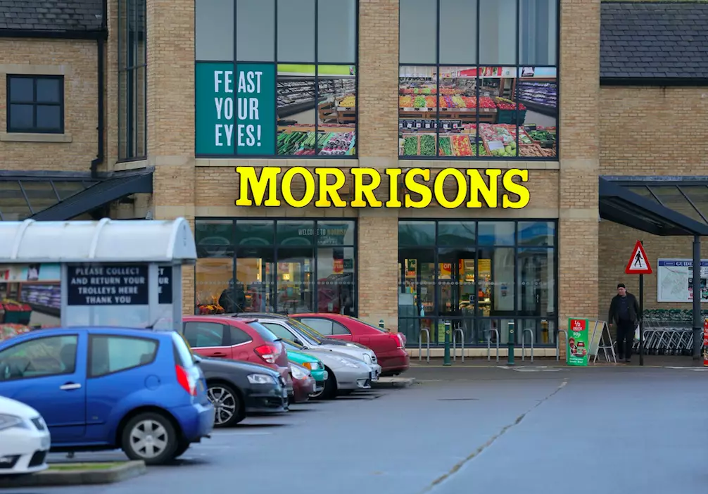 Morrisons explained the eggs are left over from the salad bar (