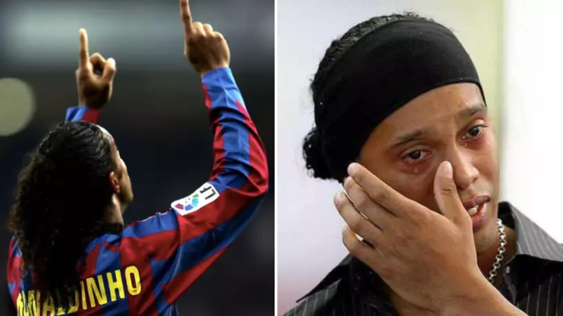Ronaldinho Posts Heartbreaking Message To Announce His Retirement From Football 