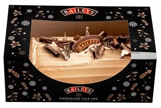The Yule log will set you back a fiver.
