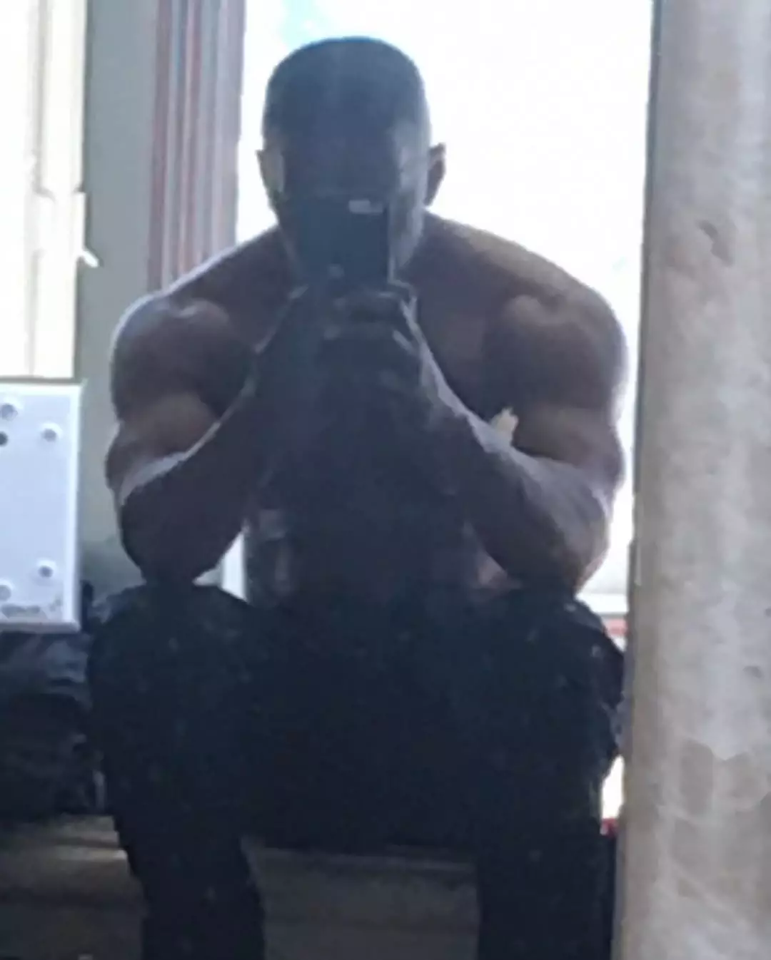 Jamie Foxx has been bulking up to play Mike Tyson.
