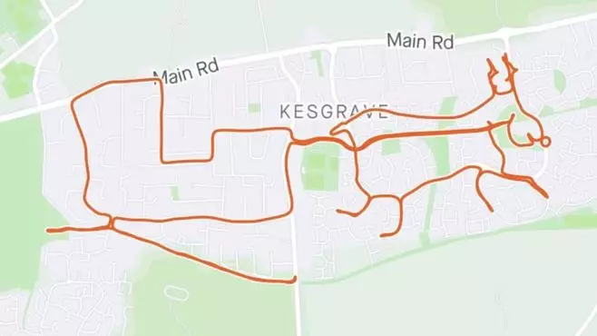 Running Club Creates Reindeer And Sleigh Route On Strava