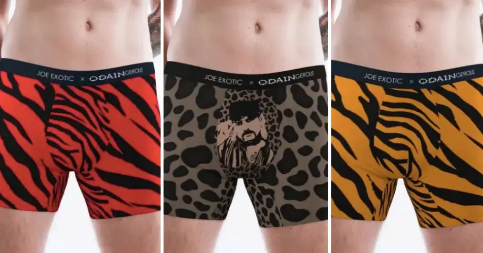 There are men's boxers, too (