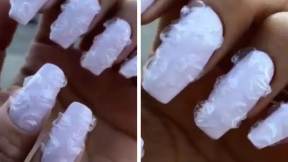 ​Bubble Wrap Nails Are Now A Thing And They're Super Satisfying
