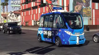 Self-Driving Bus Crashes On First Day Of Service in Las Vegas