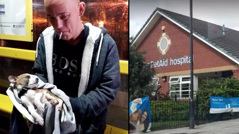 Vets Deny Claims They Let Sick Puppy Die In Man's Arms