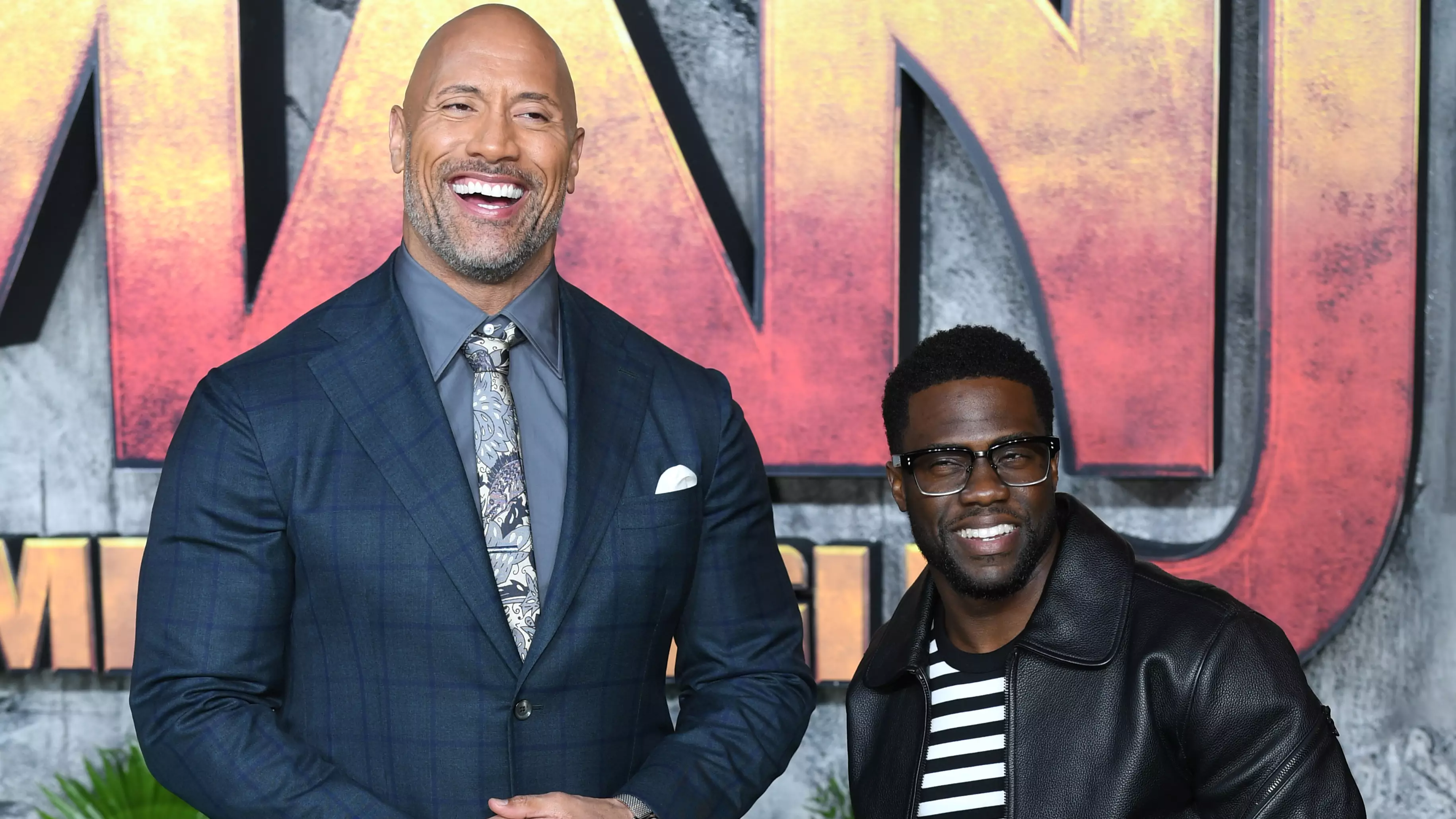 Dwayne Johnson Ends Honeymoon Early To Support Kevin Hart After Car Accident