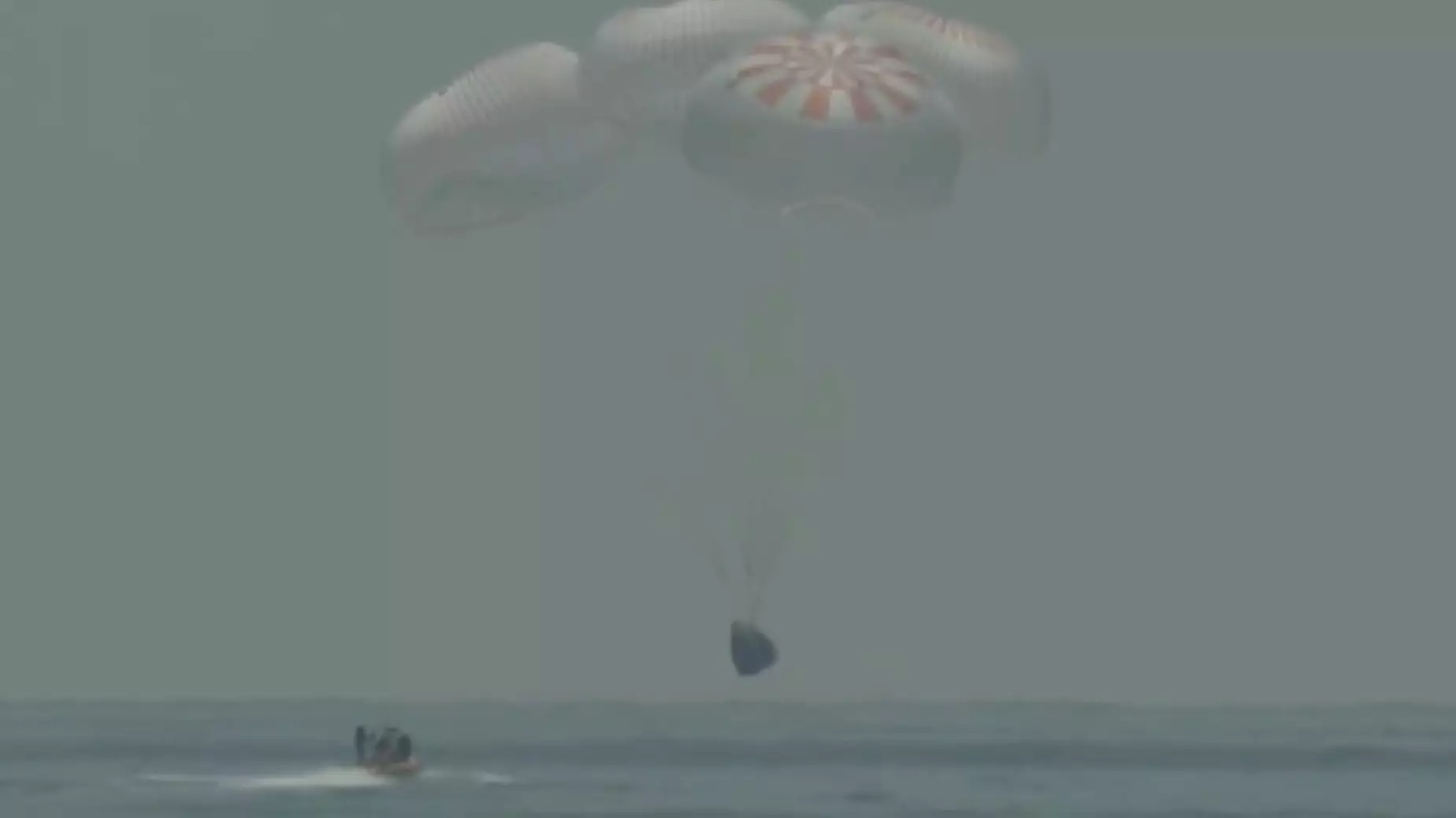 Two NASA Astronauts Successfully Brought Back To Earth On SpaceX's New Crew Dragon Spaceship