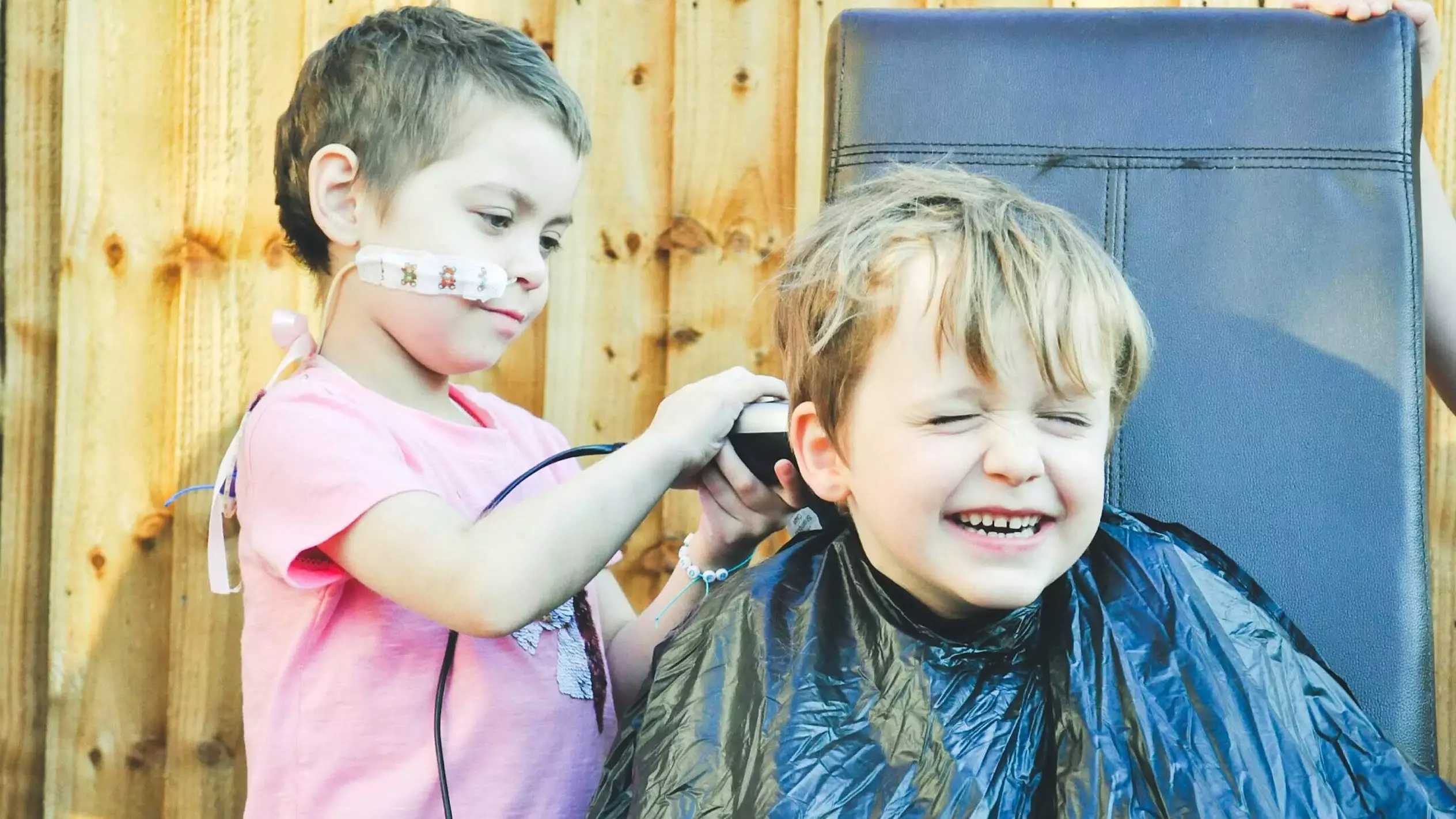 Boy, 6, Shaves Head To Be Just Like Best Friend With Cancer