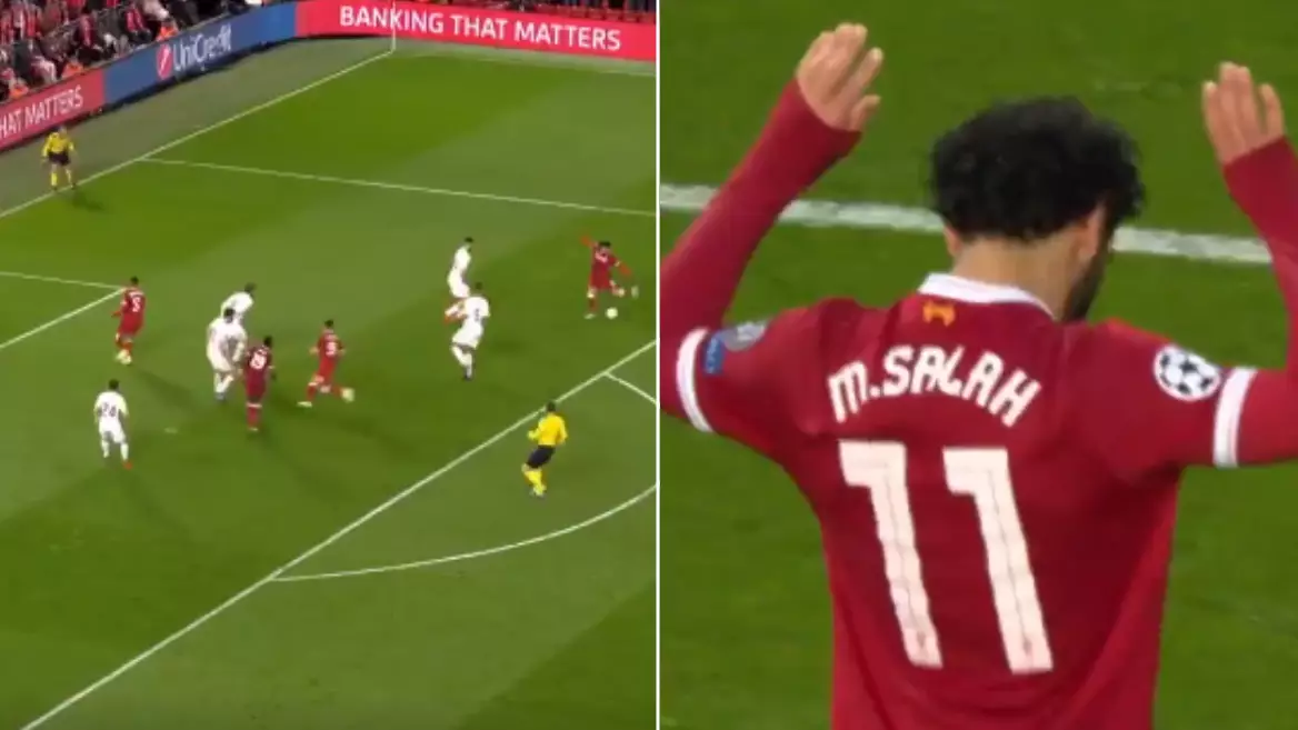 Mohamed Salah Just Scored Of His Best Goals Of The Season Against His Former Club