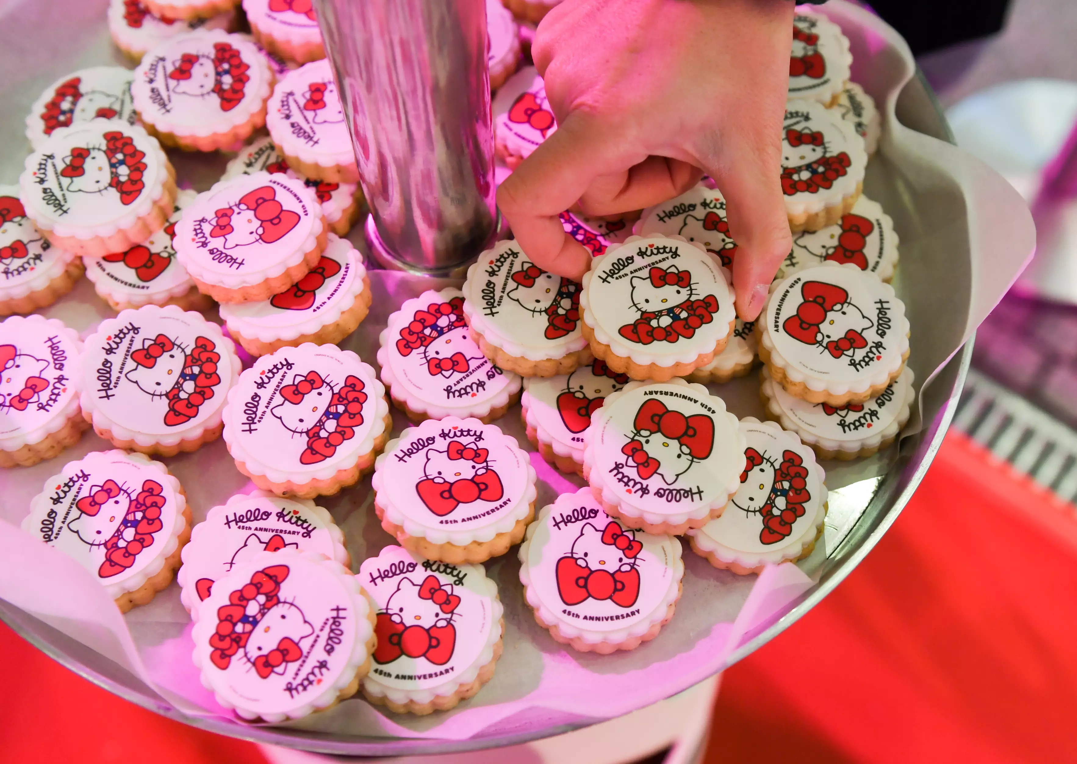 When Hello Kitty turned 40, the entire franchise was worth $8 billion (£6,907,835,513.60) a year (