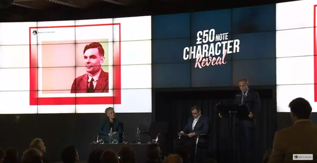 Alan Turing Is The Face Of The New £50 Note.