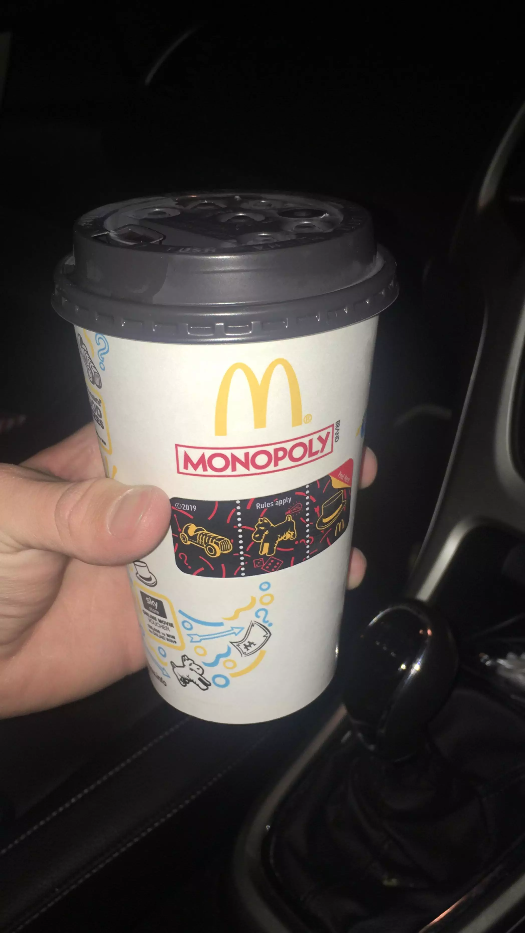 People are attaching a coffee cup lid on to their drink to avoid having to use a paper straw at McDonald's.