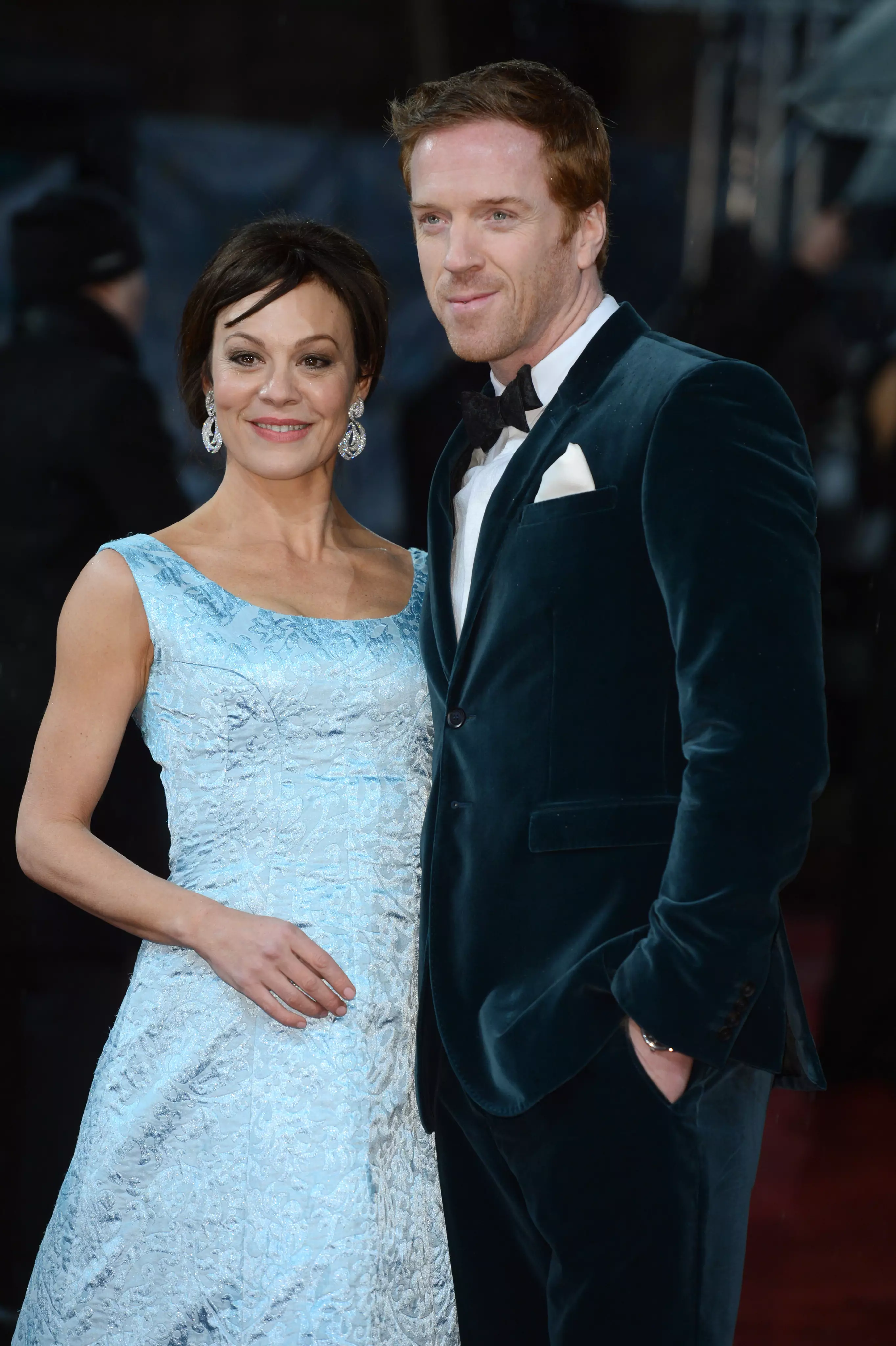 Helen McCrory and Damien Lewis in 2013.