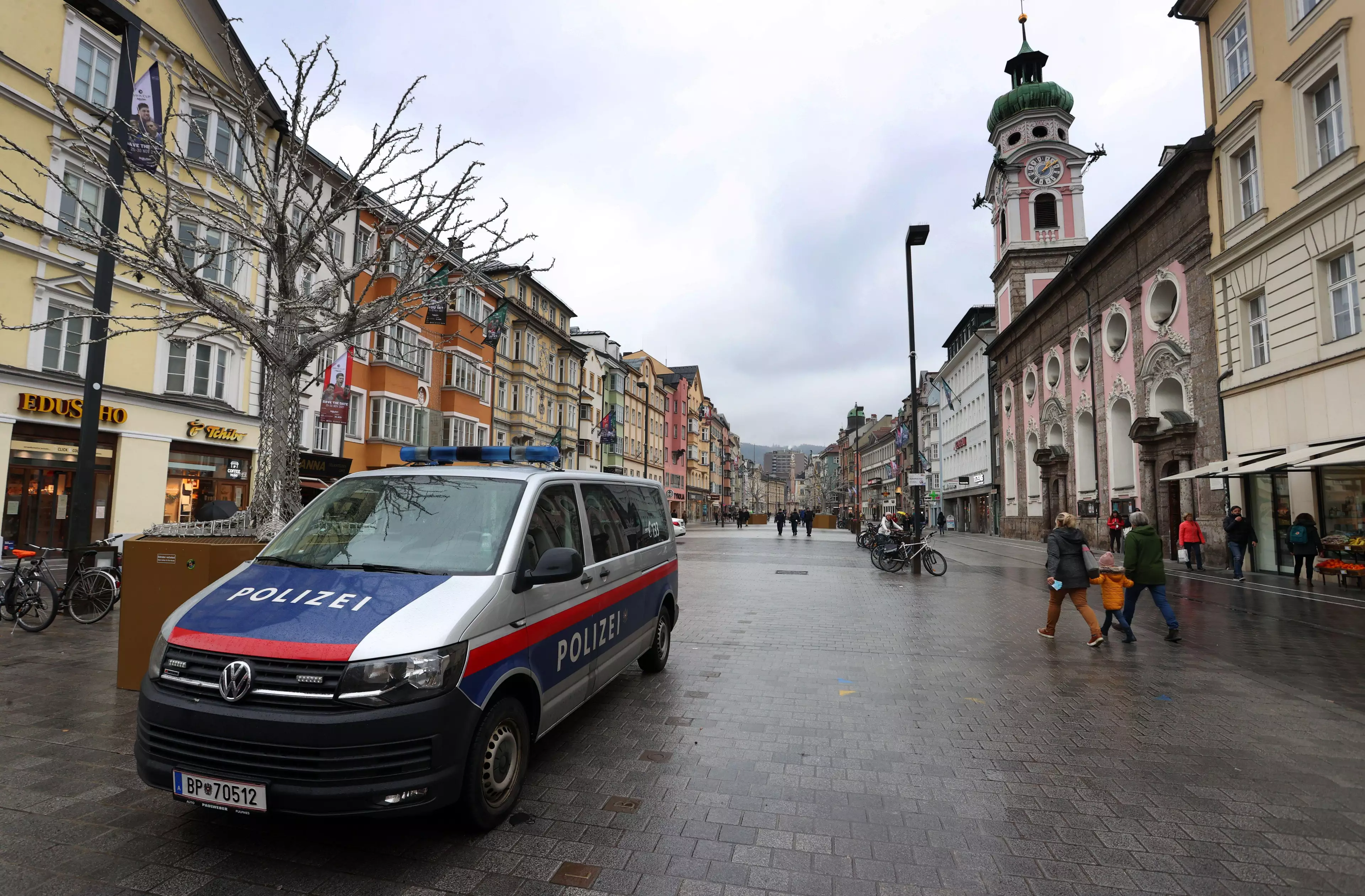 Austria has been put back in lockdown.