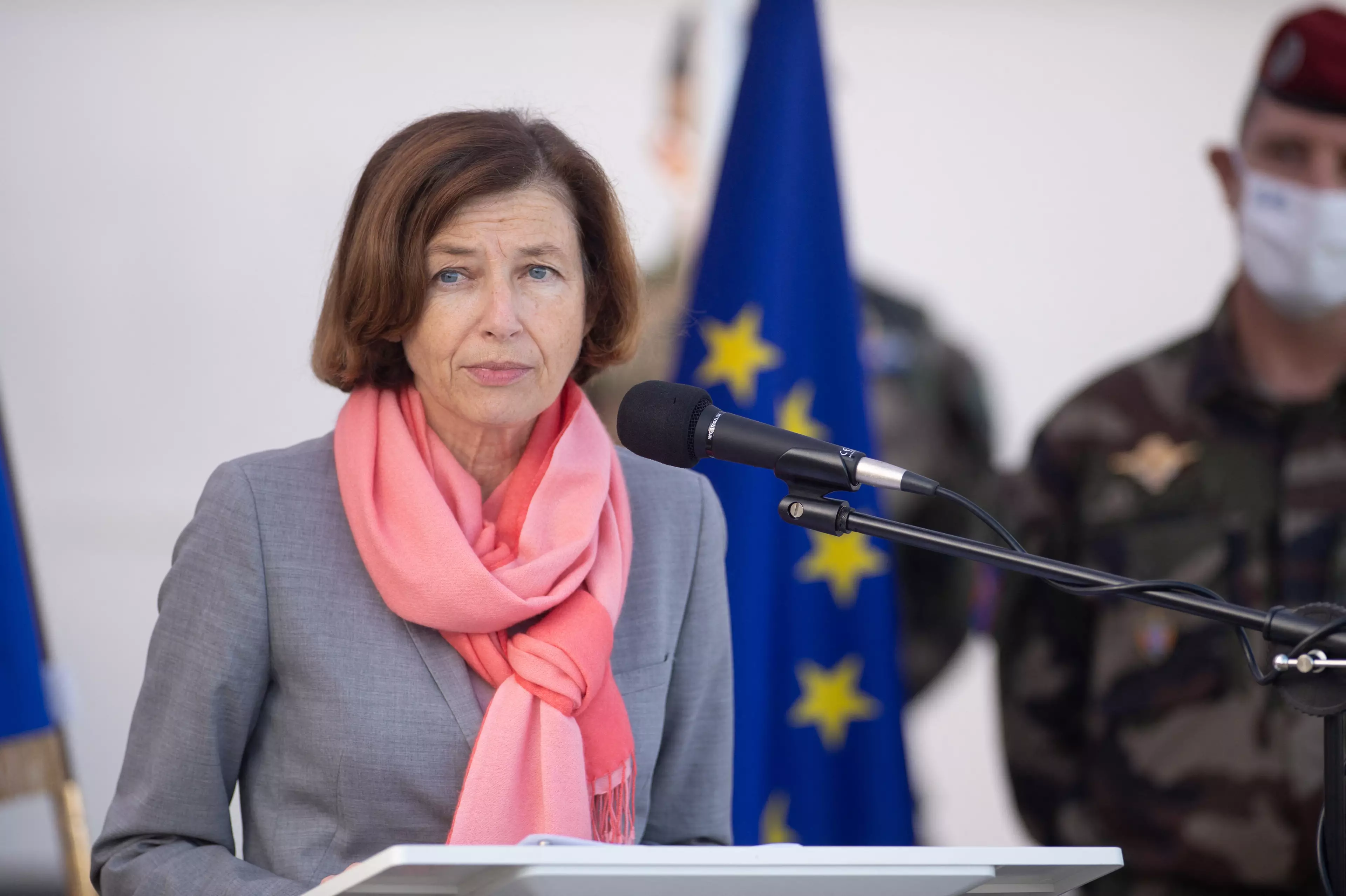Florence Parly, French minister for the armed forces.